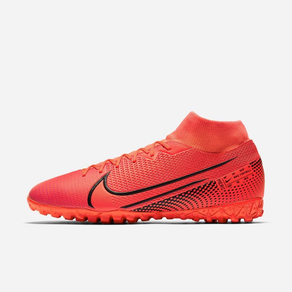 Chaussure De Foot Nike Mercurial Superfly 7 Academy TF Rouge 2195-376 Laser Crimson/Laser Crimson/Black Femme | XEG-07808157